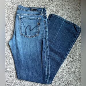 Citizens Of Humanity Blue Flare Jeans